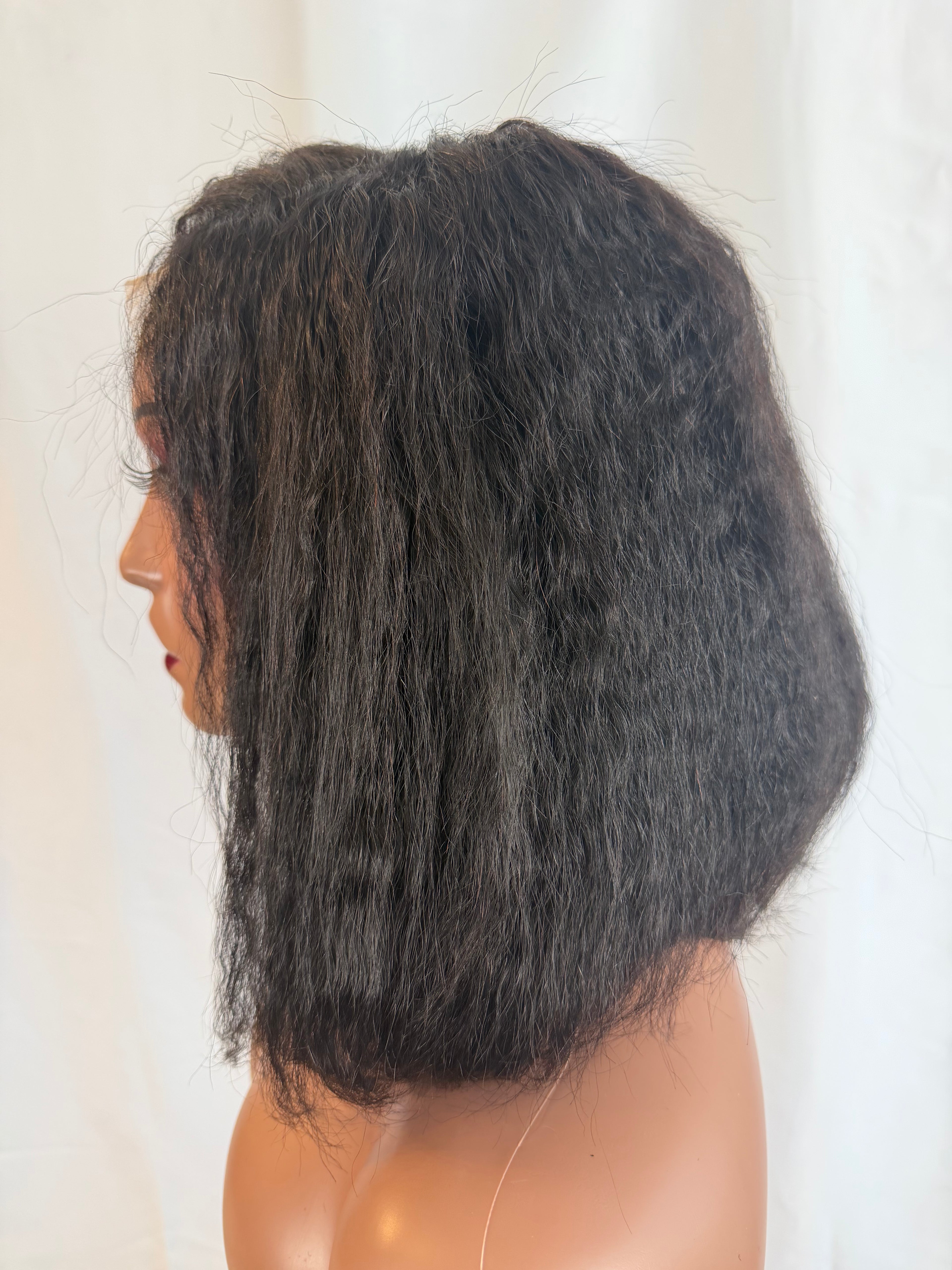 Kinky Straight Bob Wig (5*5 Closure)