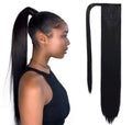 Straight Wrap Ponytail