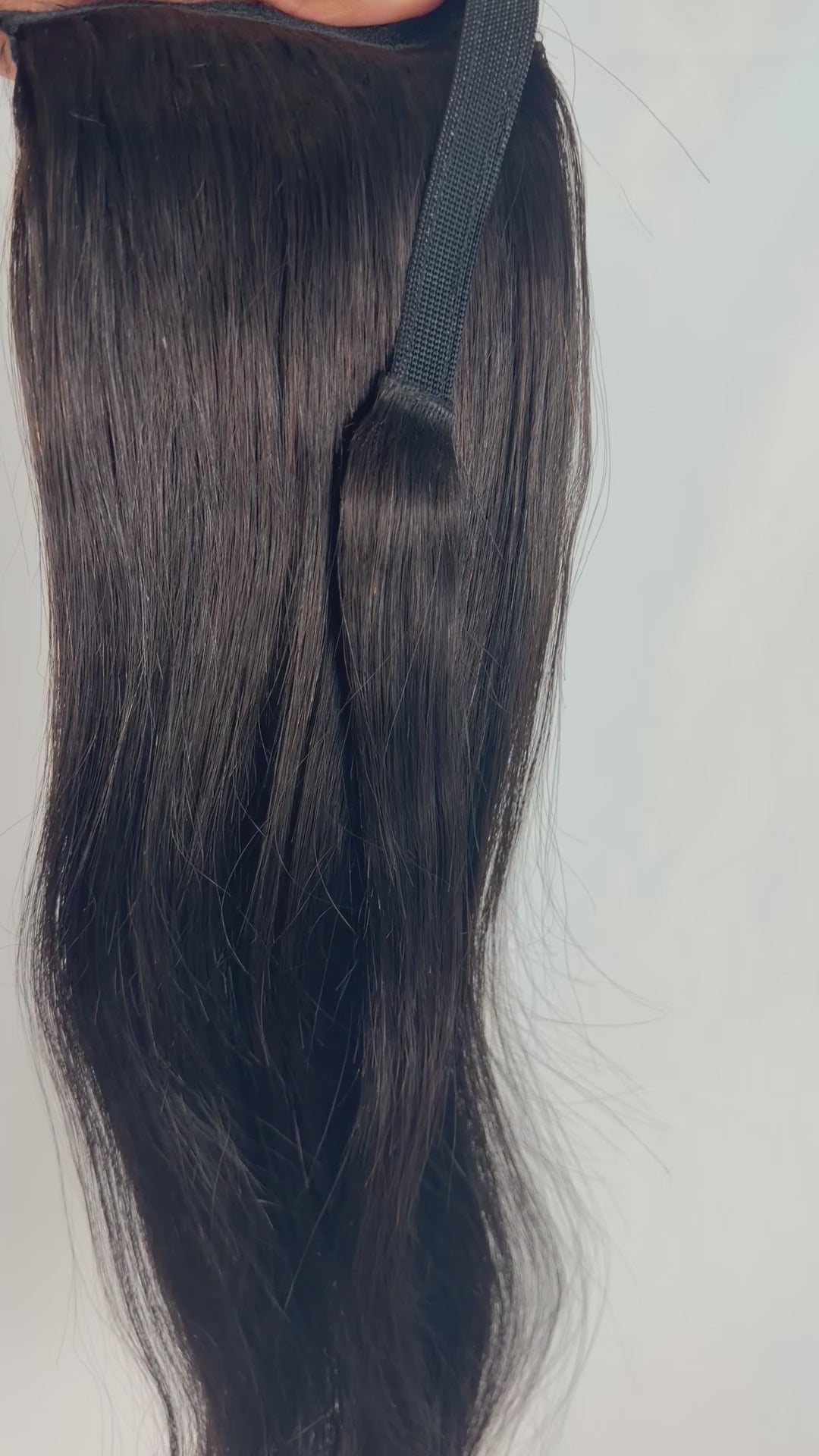 Straight Wrap Ponytail
